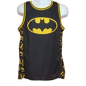 Batman DC Comics Basketball Jersey Sleeveless Muscle Tank Top Shirt S